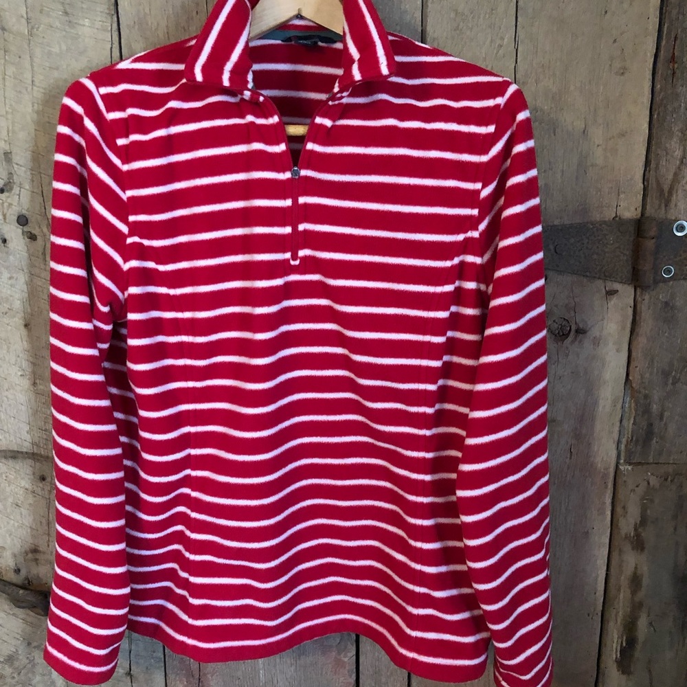 Women’s lands end fleece pull over